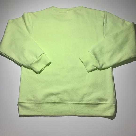 Disney Mickey Sweatshirt Neon Green - Picture 2 of 4